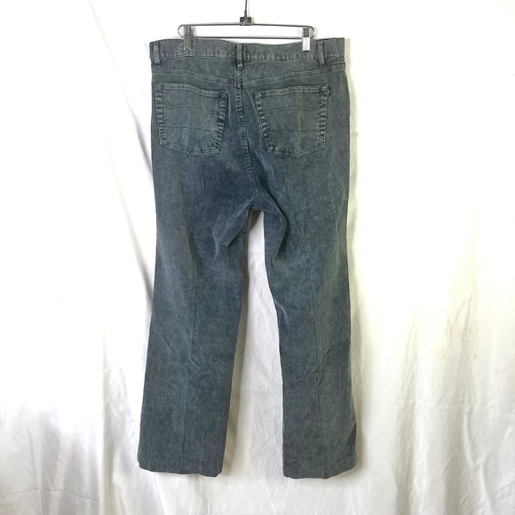 DUTCHCAMP CORDUROY PANTS BLUE PANTS STRAIGHT LEGS MADE IN KOREA MEN SIZE 36 - Picture 4 of 10